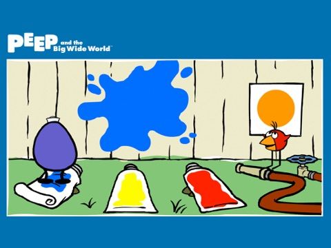 PEEP and the Big Wide World Paint Splat