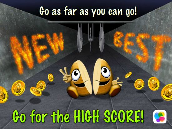 POTATO PANIC - action runner fun game
