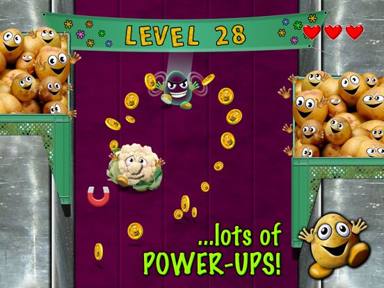POTATO PANIC - action runner fun game