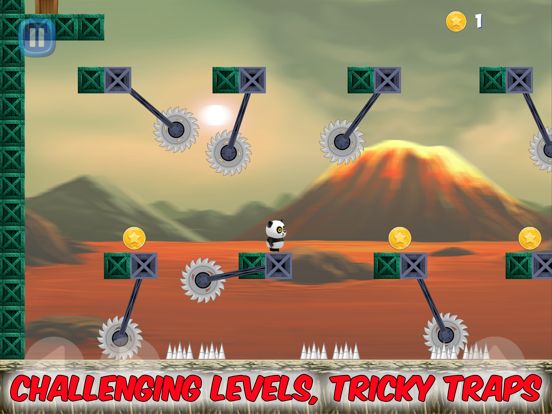 Panda Volcano Escape