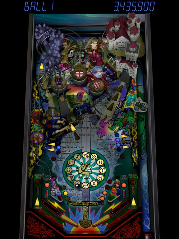 Pinball Crystal Caliburn II