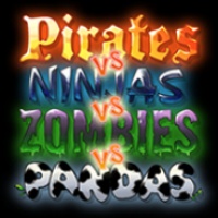 Pirates vs. Ninjas vs. Zombies vs. Pandas HD