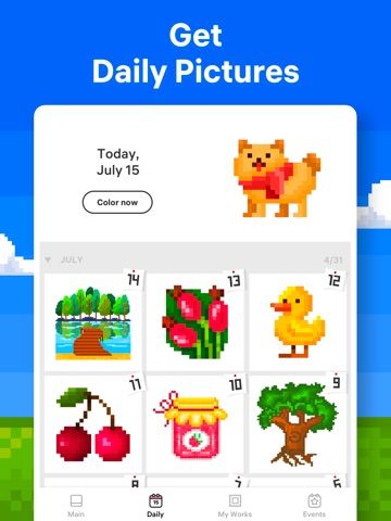 Pixel Art － Color by Number