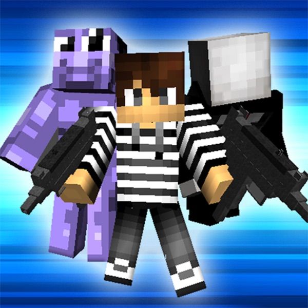 Pixel FPS - FPS Adventure Mine Block Mini Game Edition