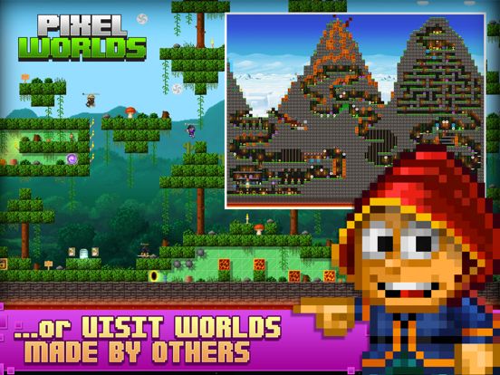 Pixel Worlds: MMO Sandbox