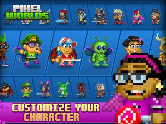 Pixel Worlds: MMO Sandbox