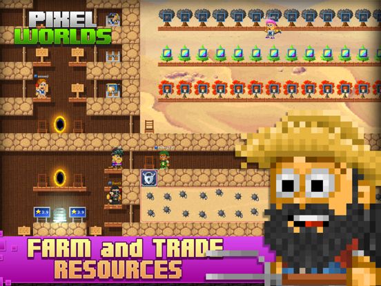 Pixel Worlds: MMO Sandbox
