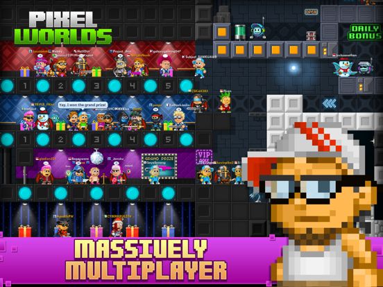 Pixel Worlds: MMO Sandbox
