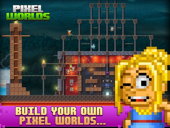 Pixel Worlds: MMO Sandbox