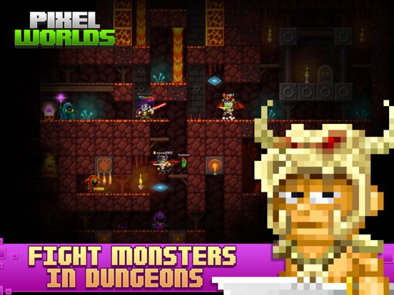 Pixel Worlds: MMO Sandbox