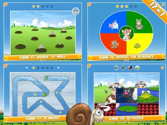 Playground 1 – 'Best of' Edition. 12 Educational Games for Toddlers and children