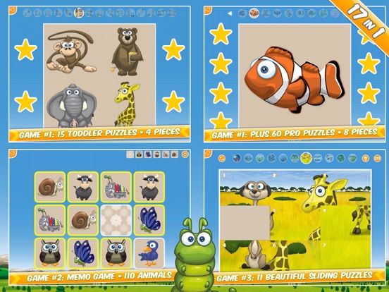 Playground 1 – 'Best of' Edition. 12 Educational Games for Toddlers and children
