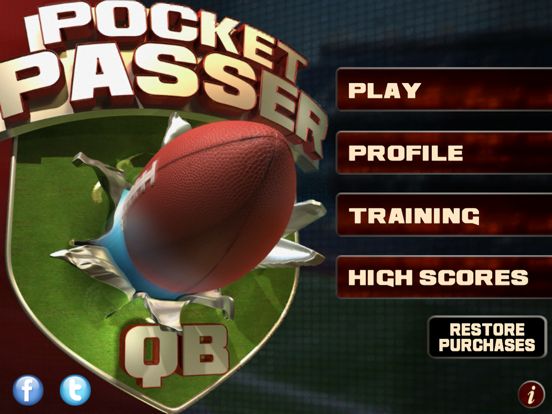 Pocket Passer QB : American Football Sports Game