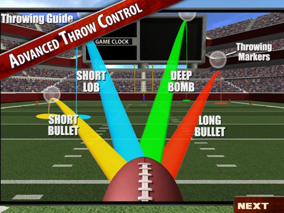 Pocket Passer QB : American Football Sports Game