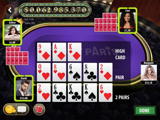Poker Paris: danh bai online