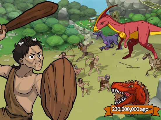 Primitive Brothers: Idle Game
