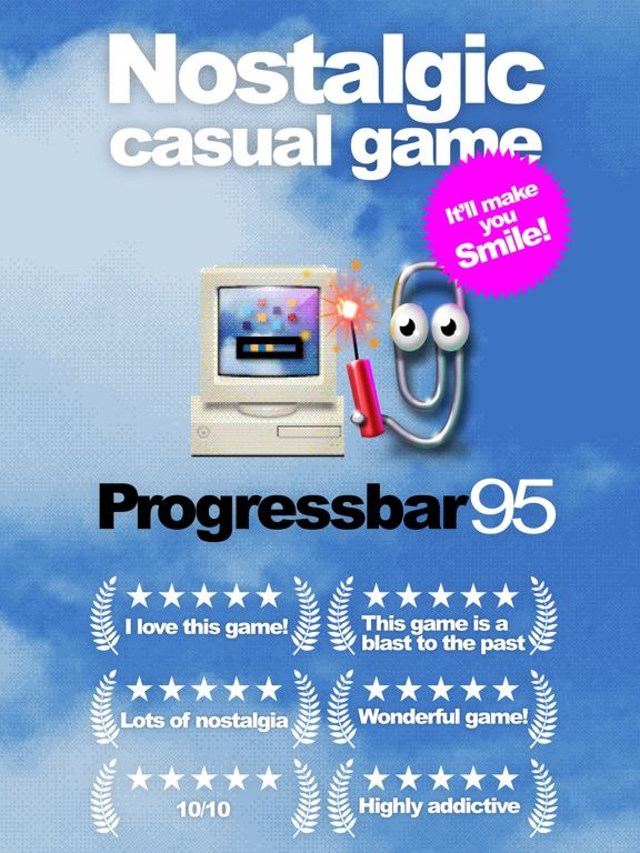 ProgressBar95 - retro arcade