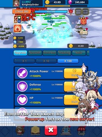 Raise Your Knights:New Server!