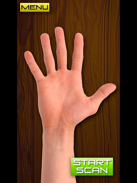 Scanner Bacteria Hand Joke