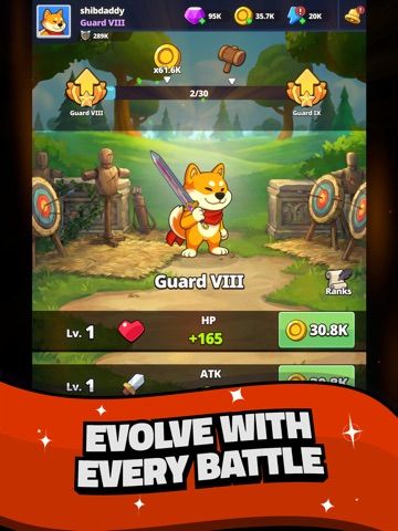 Shiba Story Go! Idle RPG Game
