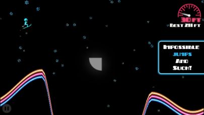 Ski On Neon