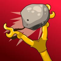 Slingshot range: Golden target