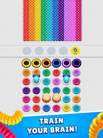 Slinky Sort: Sorting Puzzle 3D