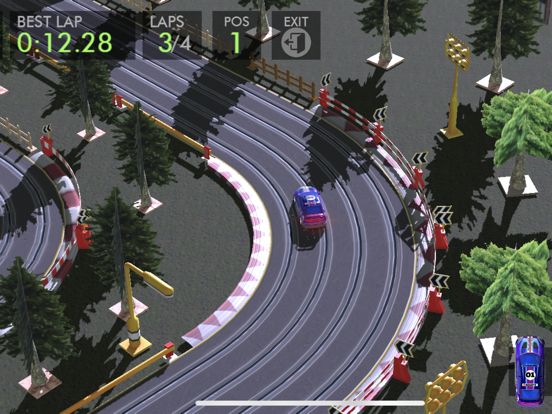 Slot Car HTR : 3D Simulation
