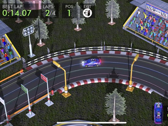 Slot Car HTR : 3D Simulation