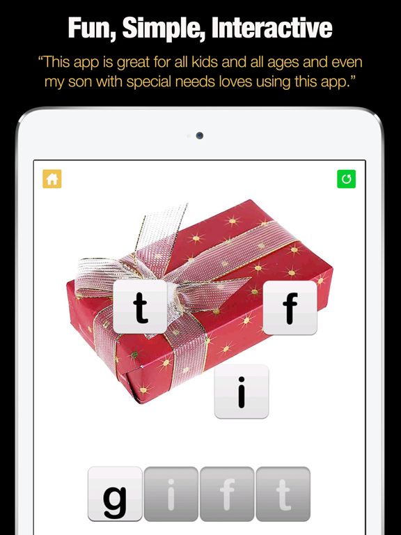 Spelling Bee for Kids - Spell 4 Letter Words