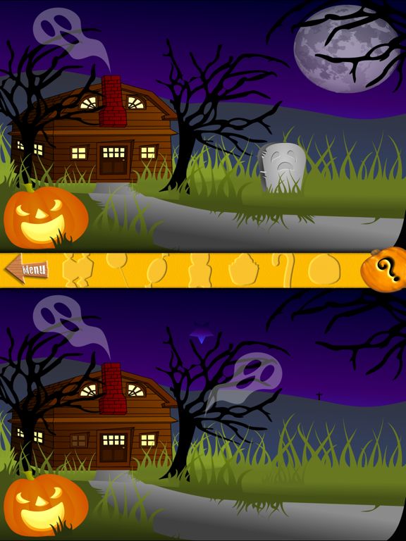 Spot The 7 Differences ÃÂÂ Halloween Edition