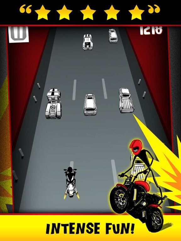 Stickman Street Bike Motorcycle Highway Race - FREE Multiplayer Racing Game