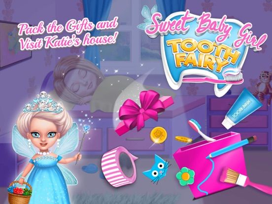Sweet Baby Girl Tooth Fairy - Little Fairyland