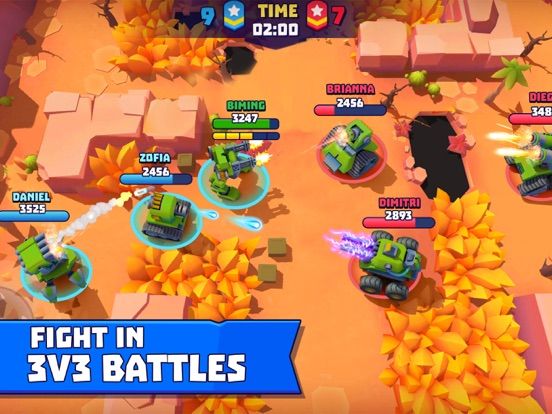 Tanks a Lot: 3v3 Tank Battles