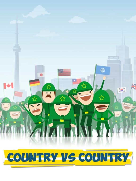 Tap Tycoon-Country vs Country