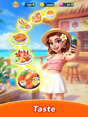 Tasty Travels: Merge Game