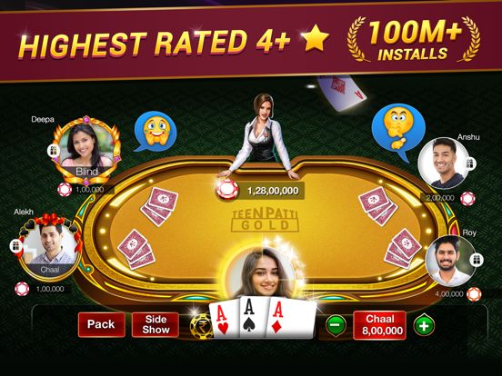 Teen Patti GOLD-Poker & Rummy