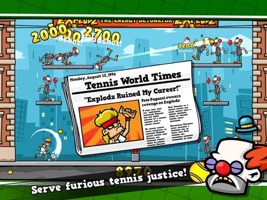 Tennis in the Face
