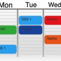 Timetable – Schedule & Tasks