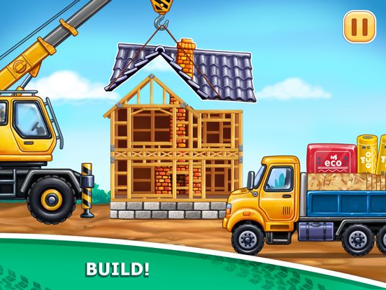 Tractor Game for Build a House