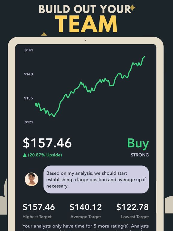 Trading Game Stock Market Sim