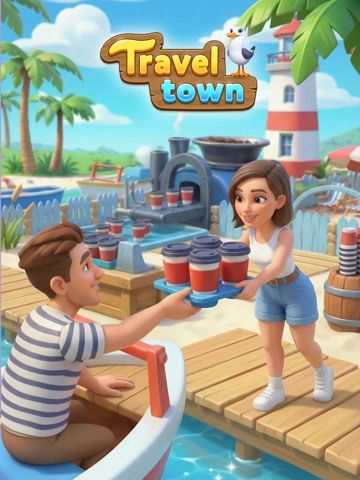 Travel Town - Merge Adventure