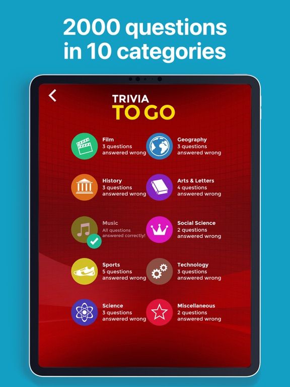 Trivia to Go - the Quiz Game