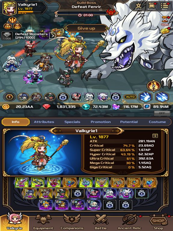 Valkyrie Idle
