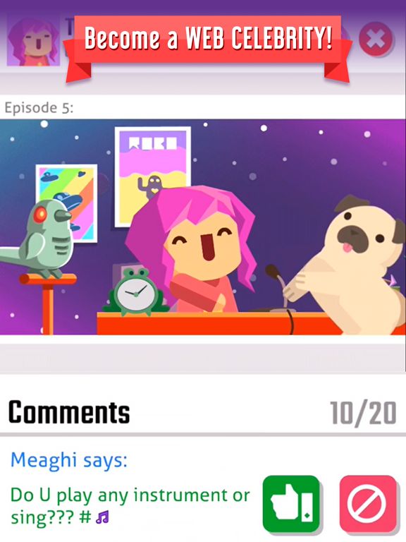 Vlogger Go Viral: Tycoon Games