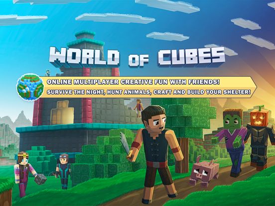 World of Cubes Survival Craft
