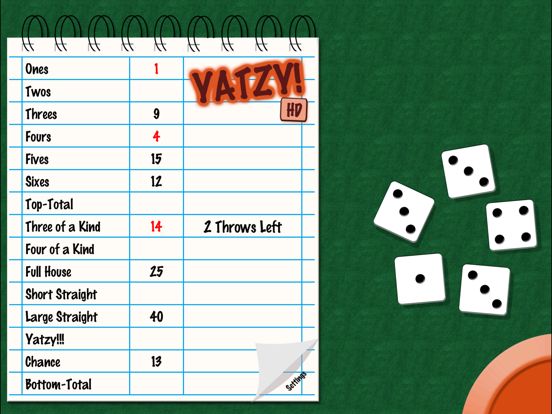 Yatzy HD