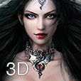 Zombie Goddess - Fantasy Apocalypse Game Attack Fight Slash Evil Slayer with Sword when Angry