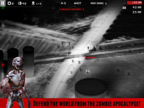 Zombie Gunship Free: Gun Down Zombies