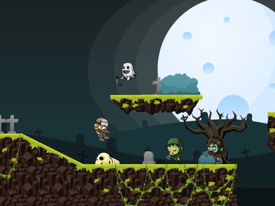 Zombies 2D: Run & Gun